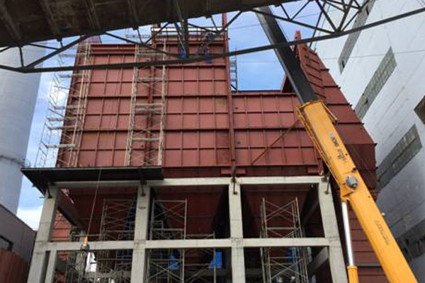 佳木斯中恒热电收尘器安装